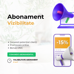 Abonament de VIZIBILITATE (6 luni)