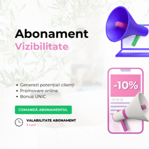 Abonament de VIZIBILITATE (3 luni)