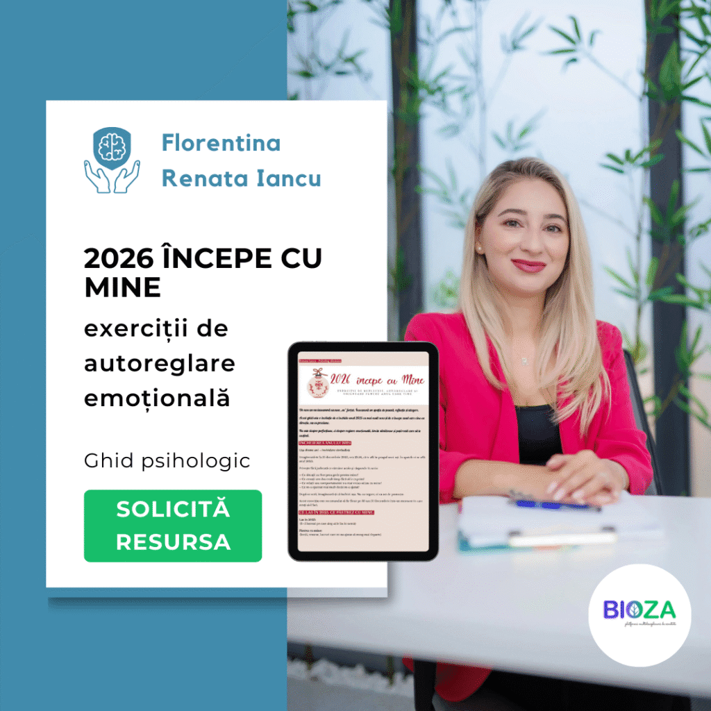 2026 începe cu mine - Ghid psihologic cu exerciții de autoreglare emoțională