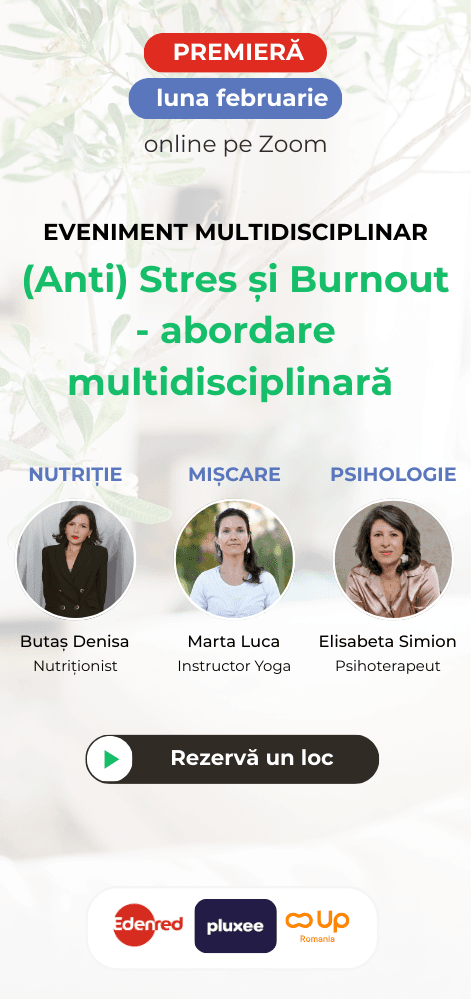 Eveniment multidisciplinar luna Februarie (Anti) Stres și Burnout - abordare multidisciplinară