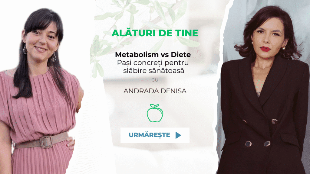Metabolism vs Diete. Pași concreți pentru slăbire sănătoasă
