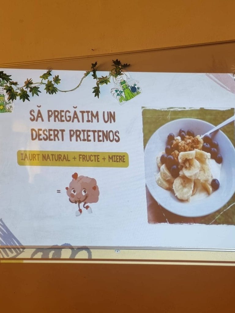 Atelier desert prietenos – clasa a 4-a susținute de Asociația Bioza prin Oana Teslaru la Școala Gimnazială nr. 13 Timișoara