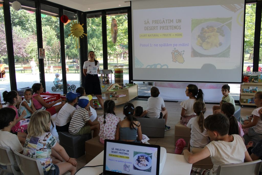 Atelier de nutriție – Natural vs procesat susținute de Asociația Bioza prin Oana Teslaru la Comunitatea locală Timișoara