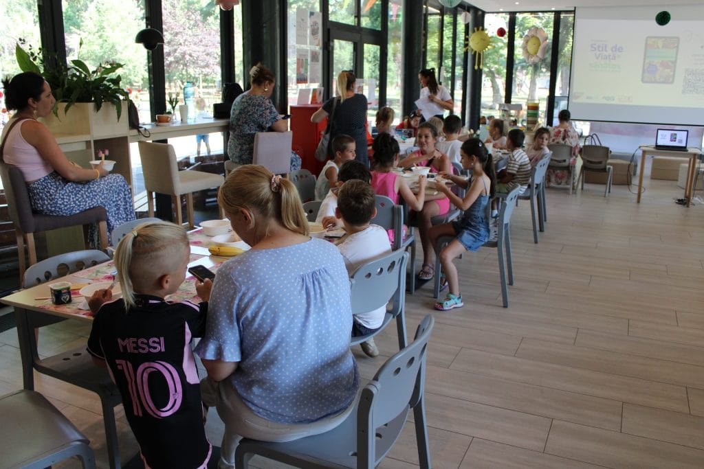 Atelier de nutriție – Natural vs procesat susținute de Asociația Bioza prin Oana Teslaru la Comunitatea locală Timișoara