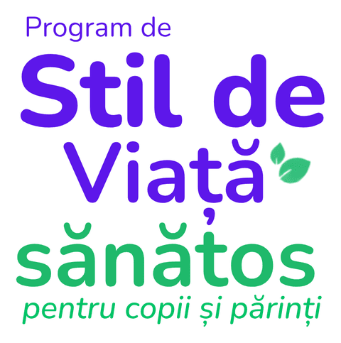 Logo Program de Stil de Viață Sănătos pentru copii și părinți